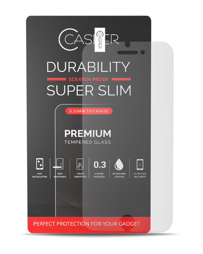 Casper Tempered Glass Compatible For iPhone 6 Plus / 6S Plus (Retail Pack) (Matte)