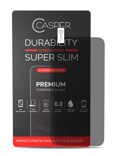 Casper Tempered Glass Compatible For iPhone X / XS / 11 Pro (Retail Pack) (Privacy)