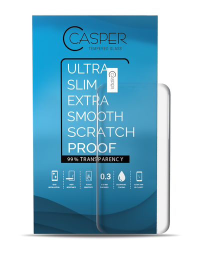 Casper Tempered Glass Compatible For iPhone 12 Mini (10 Pack) (Clear)