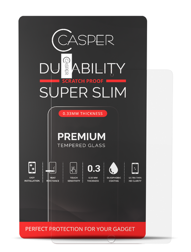 Casper Tempered Glass Compatible For iPad Pro 10.5&quot; / Air 3 (Retail Pack) (Clear)