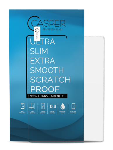 Casper Tempered Glass Compatible For iPad Pro 12.9&quot; 1st Gen (2015) / iPad 12.9&quot; 2nd Gen (2017) (5 Pack) (Clear)