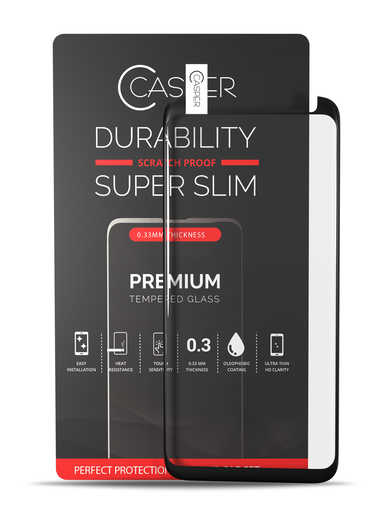 Casper Tempered Glass Compatible For Samsung Galaxy S8 Plus (Retail Pack) (Clear)