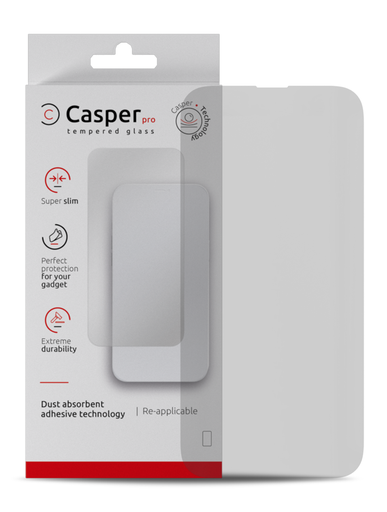 Casper Pro Tempered Glass Compatible For iPhone 14 Pro (Retail Pack) (Matte)