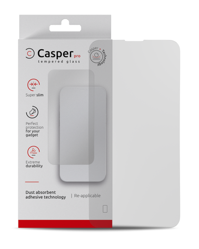 Casper Pro Tempered Glass Compatible For iPhone 13 Mini (Retail Pack) (Matte)