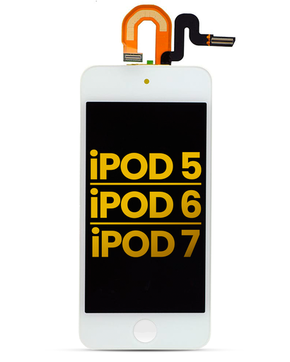 LCD Assembly Compatible For iPod Touch 6 / iPod Touch 7 (Premium) (White)