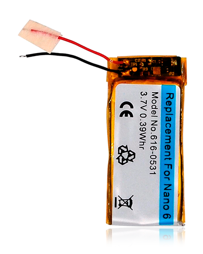 Replacement Battery Compatible For iPod Nano 6