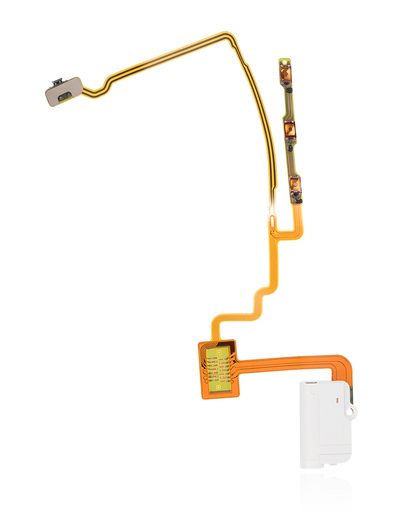 Power &amp; Volume Flex Compatible For iPod Touch Nano 7 (White)