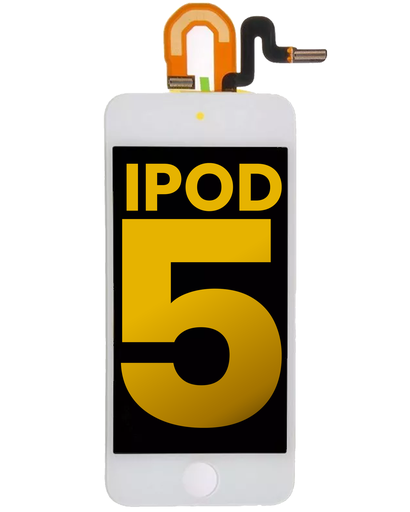 LCD Assembly Compatible For iPod Touch 5 (Premium) (White)