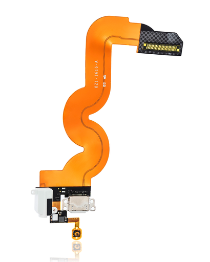 Headphone Jack With Charging Port Flex Cable Compatible For iPod Touch 5 (White)