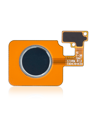 Home Button Fingerprint Sensor With Flex Compatible For LG G8 ThinQ / LG V50 ThinQ (Gray)