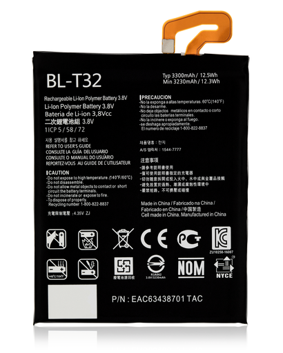 Replacement Battery Compatible For LG G6 / V30S (BL-T32)