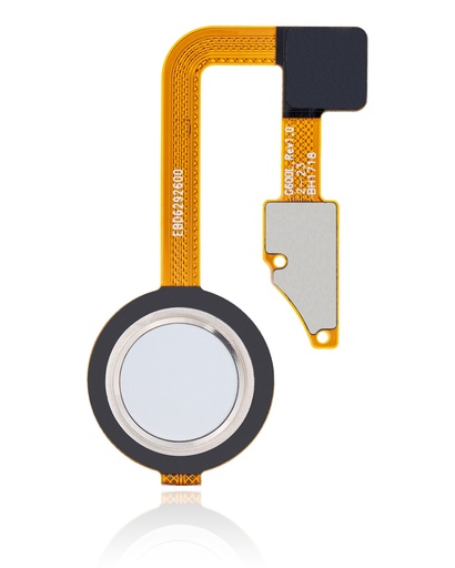 Fingerprint Home Button Sensor &amp; Power Sensor Flex Cable Compatible For LG G6 (Mystic White)