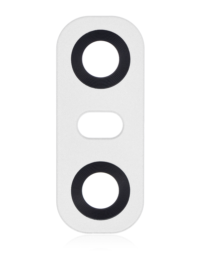 Back Camera Lens (Glass Only) With Adhesive Compatible For LG G6 (Mystic White)