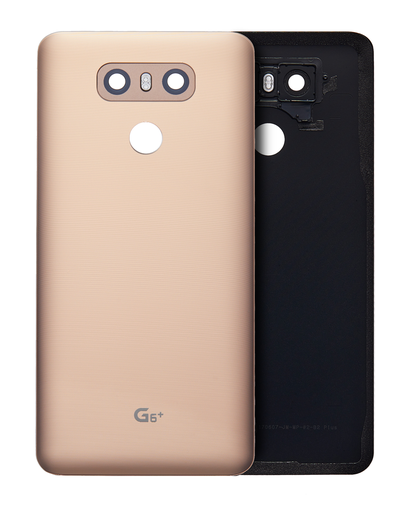 Back cover Glass With Adhesive Pre-Installed Compatible For LG G6 (Terra Gold)