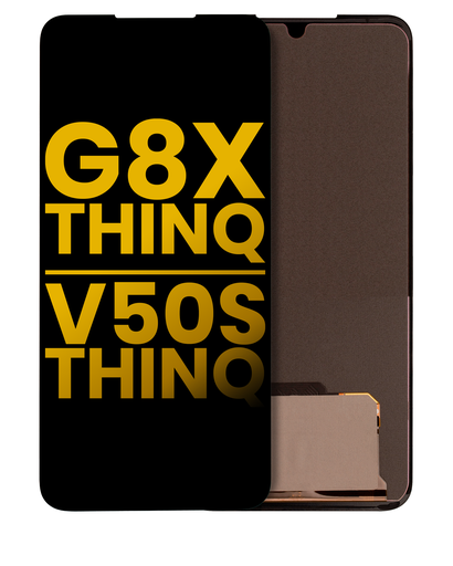 Secondary Screen For Case OLED Assembly Without Frame Compatible For LG G8X ThinQ / V50S ThinQ 5G (Refurbished) (All Colors)