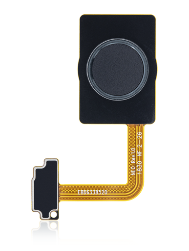 Home Button With Fingerprint Sensor Flex Cable Compatible For LG G7 ThinQ (Aurora Black)