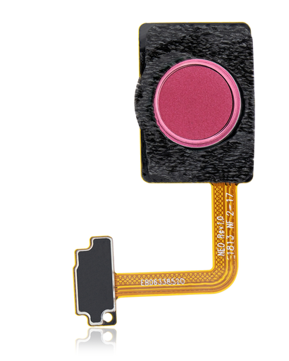 Home Button With Fingerprint Sensor Flex Cable Compatible For LG G7 ThinQ (Raspberry Rose)