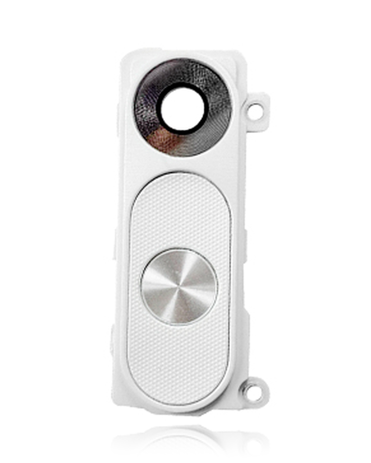 Power / Volume Button With Camera Lens Compatible For LG G3 (White)