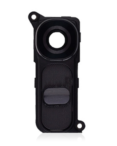 Back Camera Lens With Power / Volume Buttons Compatible For LG G4 (Black)