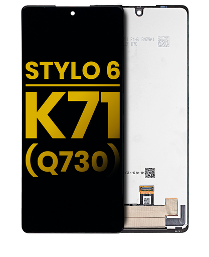 LCD Assembly Without Frame Compatible For LG Stylo 6 / K71 (Refurbished) (All Colors)
