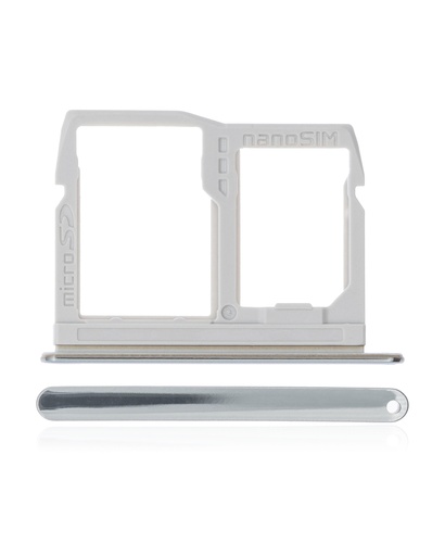 Sim Card Tray Compatible For LG Stylo 6 / K71 (Silver)