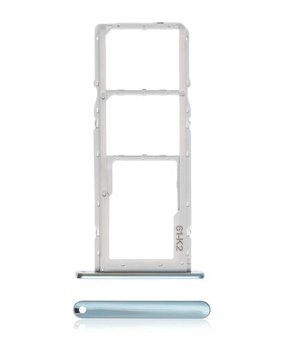 Dual Sim Card Tray Compatible For LG K42 (2020) / K52 (2020) (Silver)