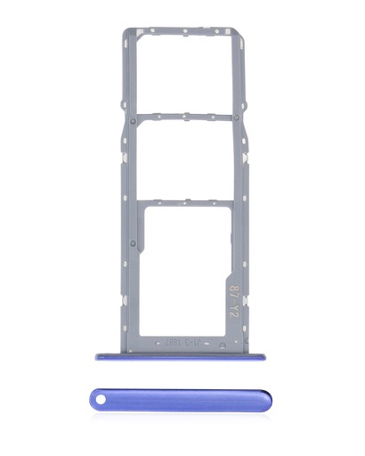 Dual Sim Card Tray Compatible For LG K42 (2020) / K52 (2020) (Blue)