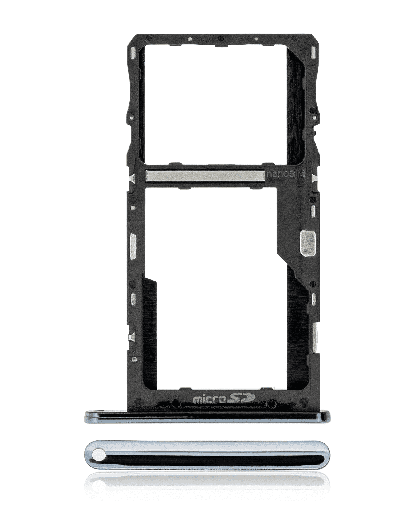 Single Sim Card Tray Compatible For LG K92 5G (2020) (Titan Gray)