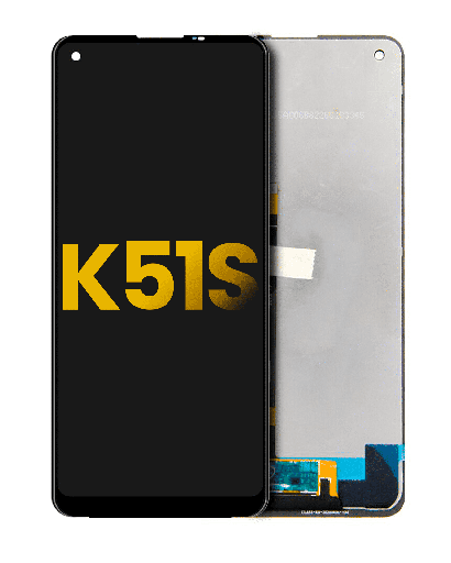 LCD Assembly Without Frame Compatible For LG K51S (Refurbished) (All Colors)