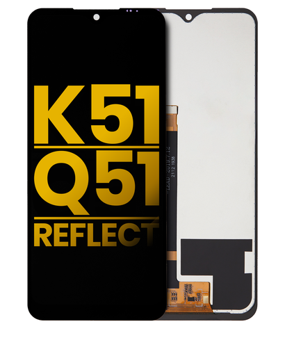 LCD Assembly Without Frame Compatible For LG K51 / Q51 / Reflect (Refurbished) (All Colors)