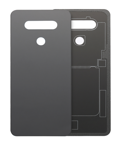Back cover Glass Compatible For LG K51 (Black)