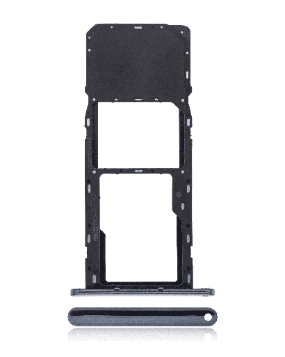 Single Sim Card Tray Compatible For LG K51 (K500MM) (Black)