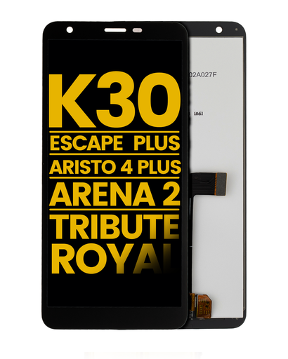 LCD Assembly Without Frame Compatible For LG K30 (2019)/Escape Plus/Aristo 4 Plus/Arena 2/Tribute Royal (Refurbished) (All Colors)