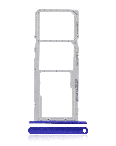 Dual Sim Card Tray Compatible For LG K22 (2020) (Blue)