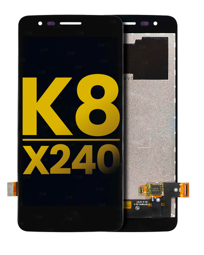 LCD Assembly Without Frame Compatible For LG K8 (2017)/X240 (International Version) (Refurbished) (Black)