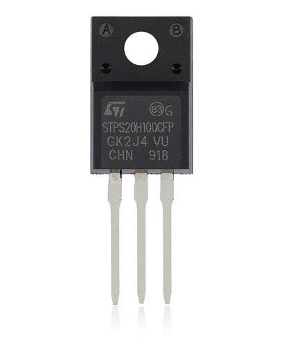 STPS20H100CFP - Power Schottky Rectifier for Playstation 4 (Soldering Required)