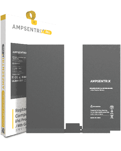 Replacement Battery Compatible For iPad Pro 12.9&quot; 3rd Gen (2018) / 4th Gen (2020) (AmpSentrix Pro)