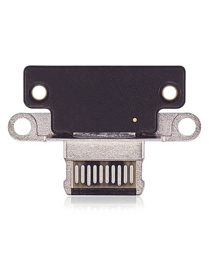 Charging Port Only Compatible For iPad Pro 11&quot; (2018 / 2020 / 2021 / 2022) / Pro 12.9&quot; (2018 / 2020 / 2021 / 2022) (Soldering Required) (Space Gray) (10 Pack)