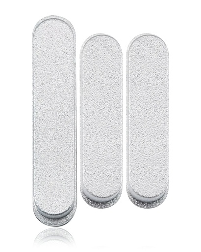 Hard Buttons (Power / Volume) Compatible For iPad Pro 11&quot; 2nd Gen (2020) / Pro 11&quot; 3rd Gen (2021) / Pro 11&quot; 4th Gen (2022) / Pro 12.9&quot; 4th Gen (2020) / Pro 12.9&quot; 5th Gen (2021) / Pro 12.9&quot; 6th Gen (2022) (Silver)
