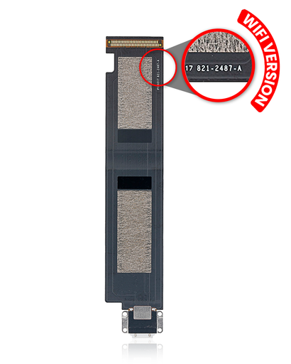Charging Port Flex Cable Compatible For iPad Pro 12.9&quot; 1st Gen (2015) (WiFi Version) (Silver / Gold)