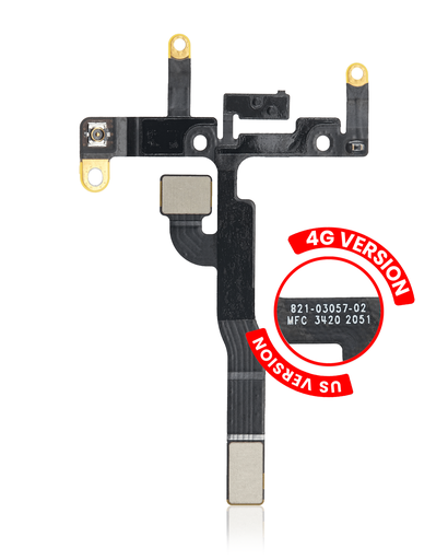 Power Button Flex Cable Compatible For iPad Pro 12.9&quot; 5th Gen (2021) / Pro 12.9&quot; 6th Gen (2022) / Pro 11&quot; 3rd Gen (2021) / Pro 11&quot; 4th Gen (2022) (US Version) (4G Version)