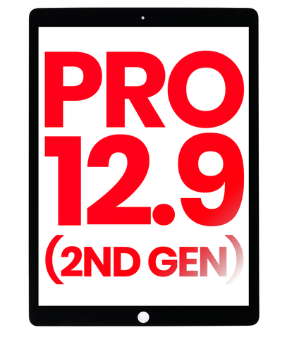 Digitizer Compatible For iPad Pro 12.9&quot; 2nd Gen (2017) (Glass Separation Required) (Aftermarket Plus) (Black)