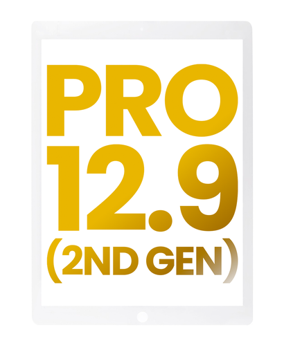 Digitizer Compatible For iPad Pro 12.9&quot; 2nd Gen (2017) (Glass Separation Required) (Premium) (White)