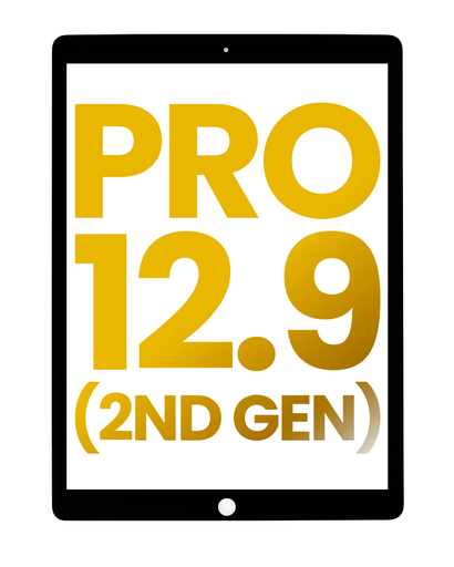 Digitizer Compatible For iPad Pro 12.9&quot; 2nd Gen (2017) (Glass Separation Required) (Premium) (Black)