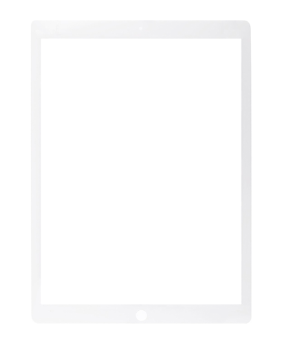Front Glass Only Compatible For iPad Pro 12.9&quot; 2nd Gen (2017) (White) (Glass Separation Required)
