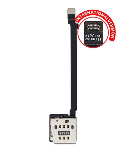 Sim Card Reader With Flex Cable Compatible For iPad Pro 12.9&quot; 6th Gen (2022) (International Version)