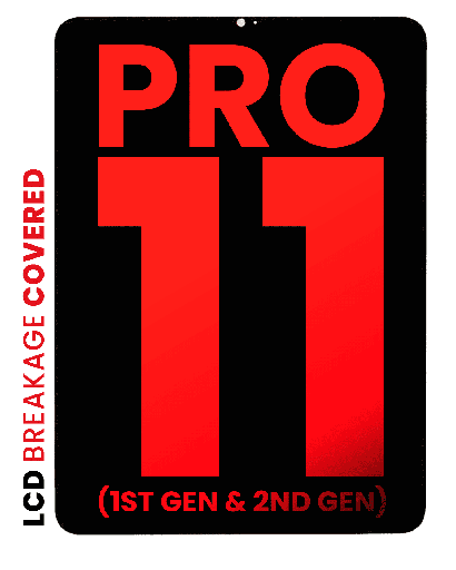 LCD Assembly With Digitizer Compatible For iPad Pro 11&quot; 1st Gen (2018) / iPad Pro 11&quot; 2nd Gen (2020) (Aftermarket Pro: XO7) (Black)