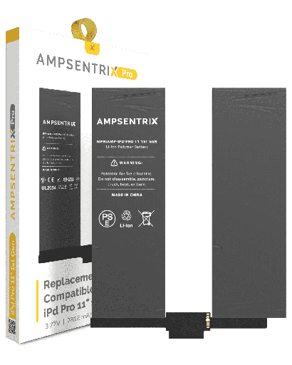 Replacement Battery Compatible For iPad Pro 11&quot; 1st Gen (2018) (AmpSentrix Pro)