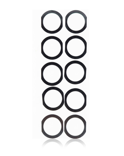 Home Button Gasket Compatible For iPad Pro 10.5&quot; (Black) (10 Pack)