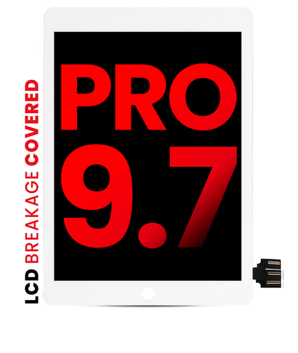 LCD Assembly With Digitizer Compatible For iPad Pro 9.7&quot; (Aftermarket Pro: XO7-2) (White)
